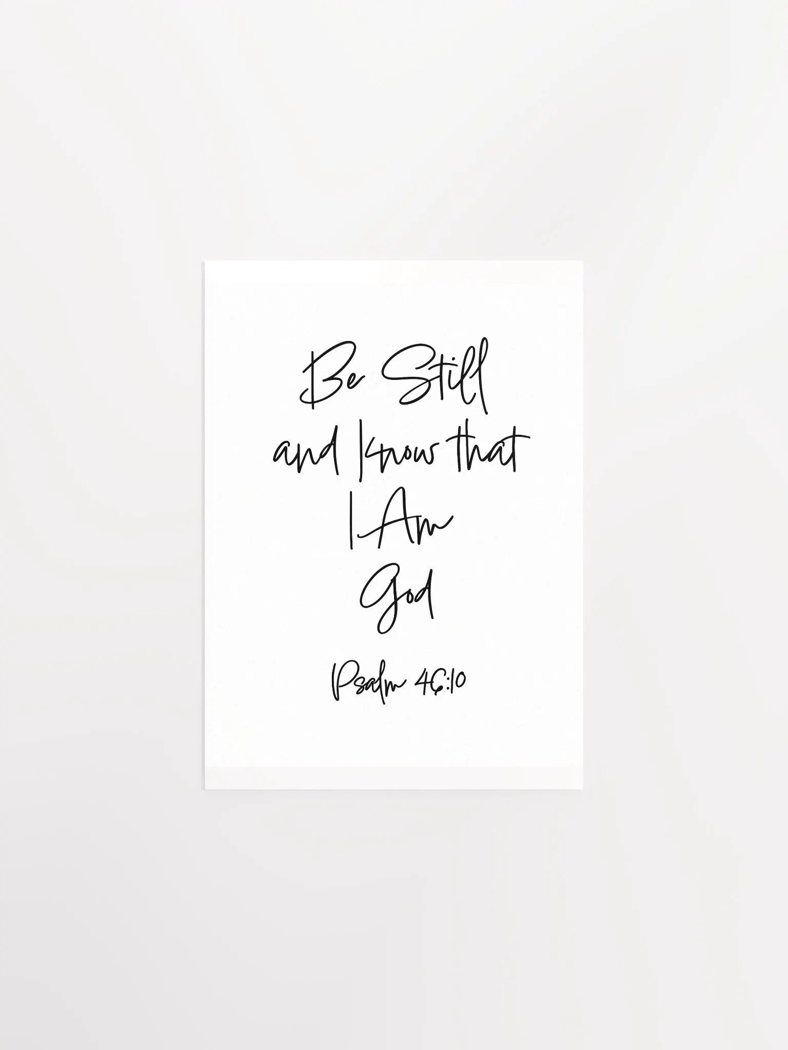 Be Still - Print product image (1)