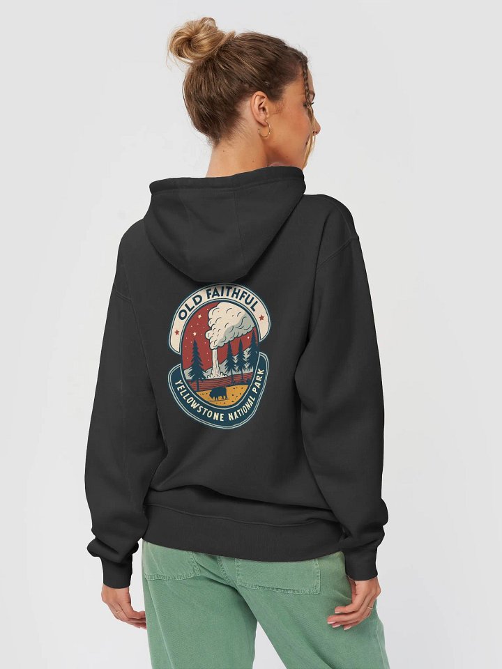 Vintage Yellowstone National Park Emblem Hoodie product image (16)