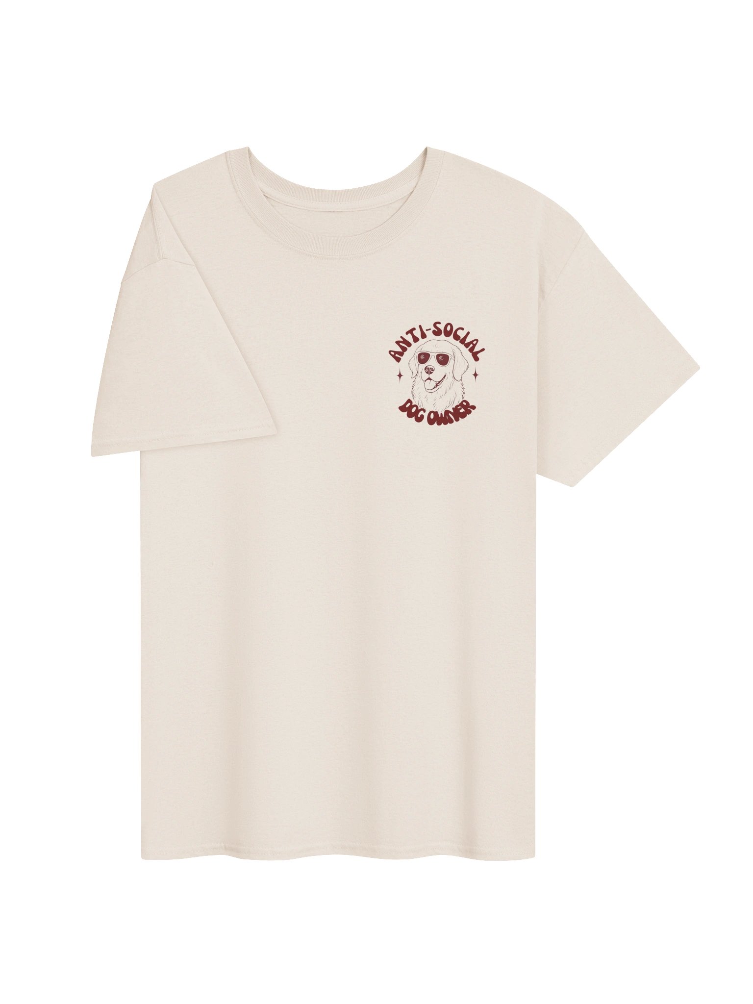 Anti-Social Dog Owner T-Shirt | Retro Groovy Graphic Tee | Dog Mom Dog Dad Gift product image (11)