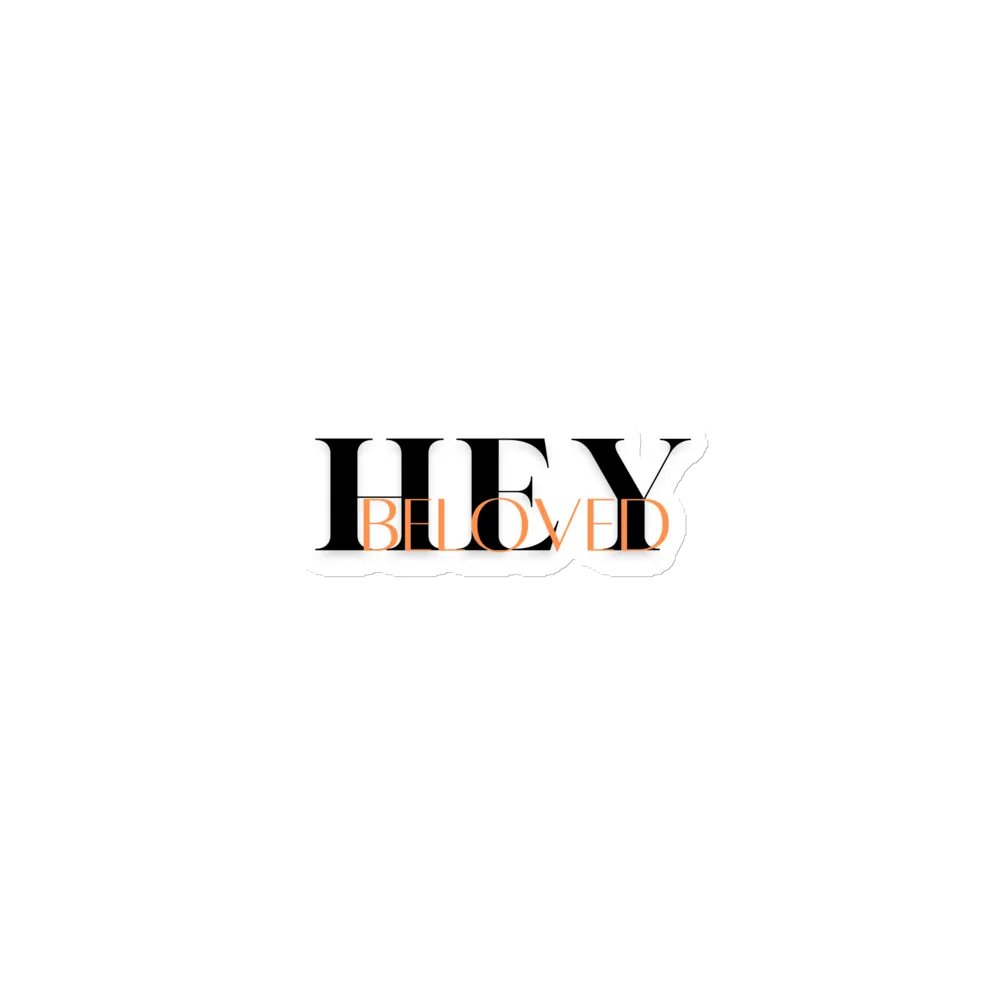 Hey beloved magnet product image (2)