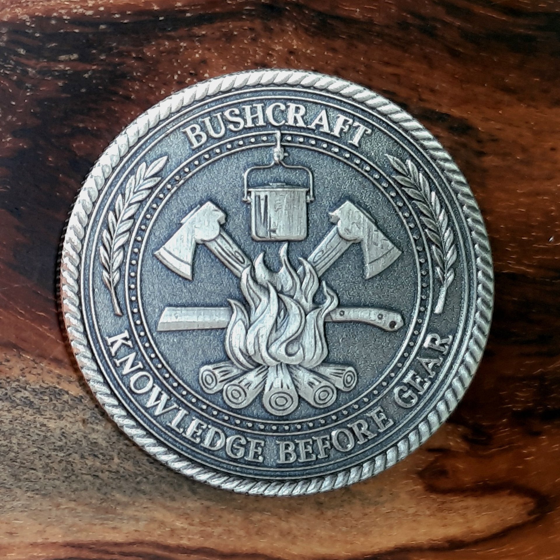 Limited Edition Bushcraft Challenge Coin product image (3)