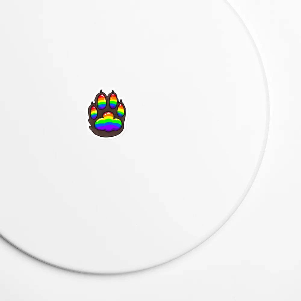 Pride Paw Magnet product image (7)