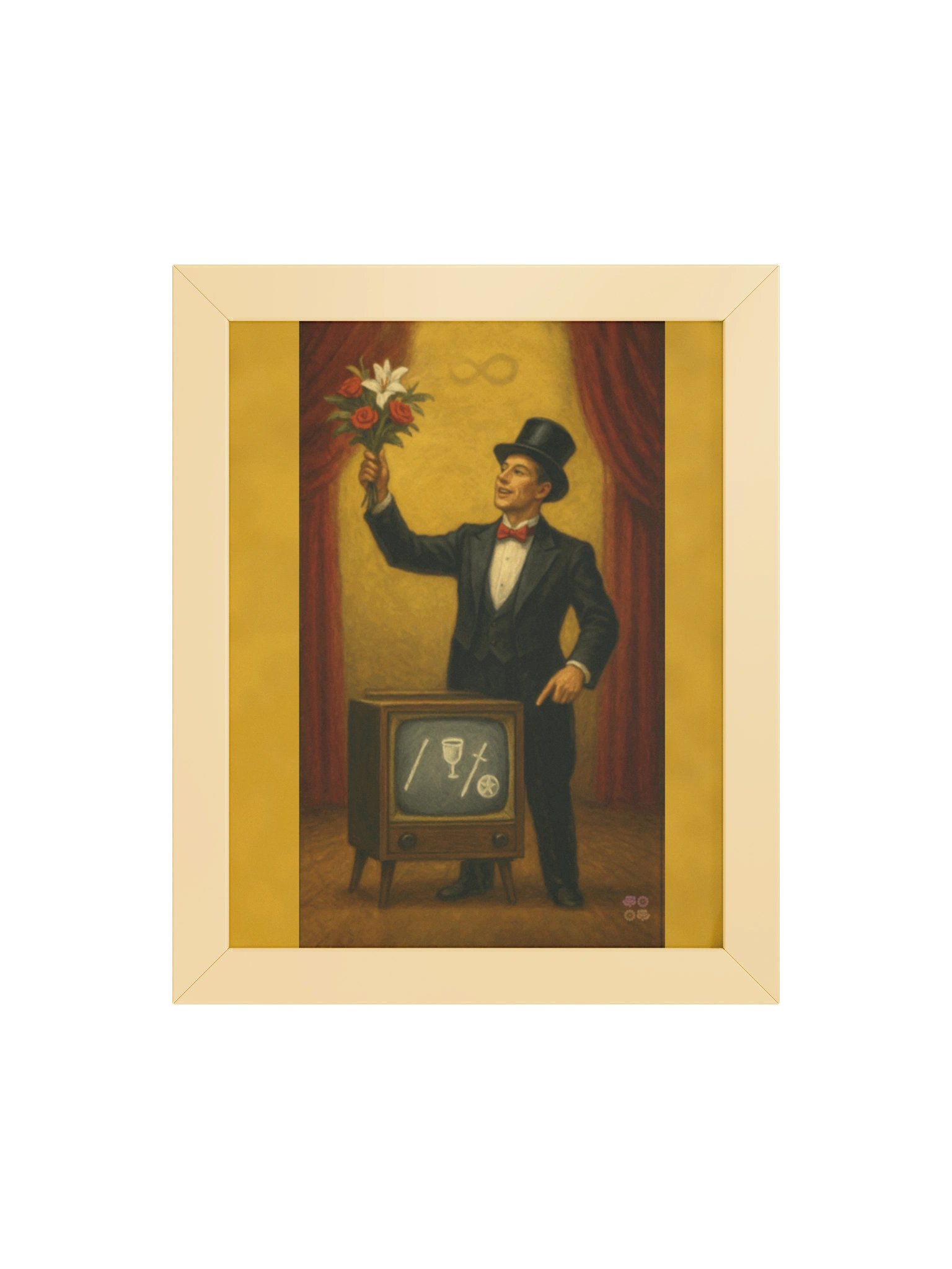 1 The Magician Tarot Art Framed Poster product image (4)