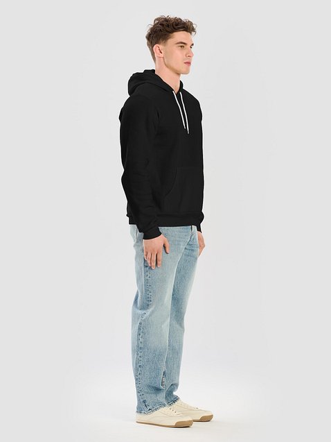 Photo showing Bella+Canvas Supersoft Hoodie