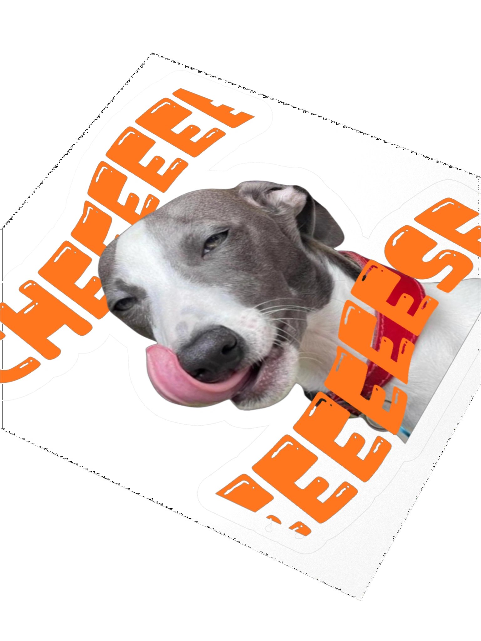 "Cheeeeeeese" Hervey sticker product image (3)