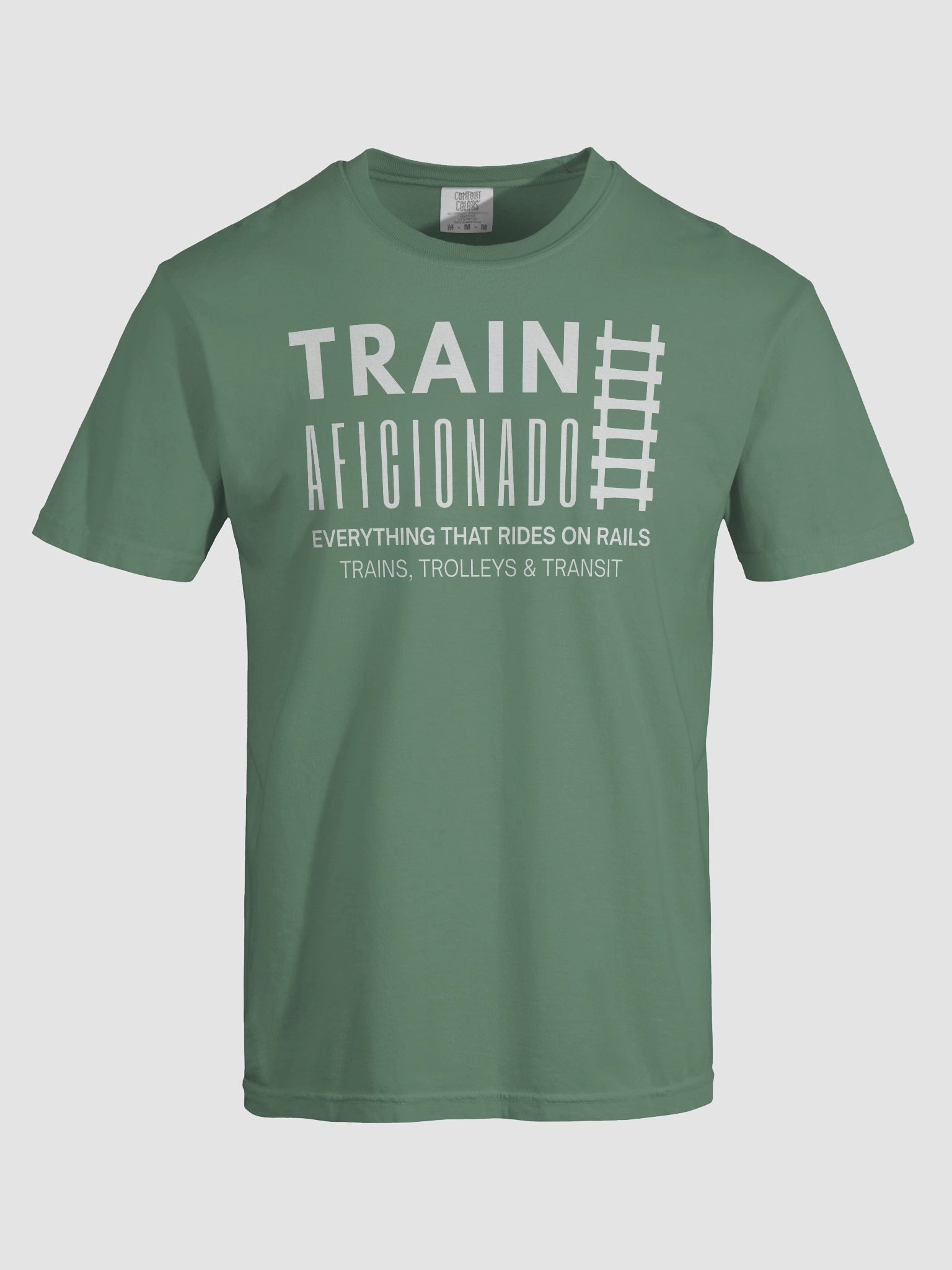 Train Aficionado Graphic Tee Shirts product image (7)