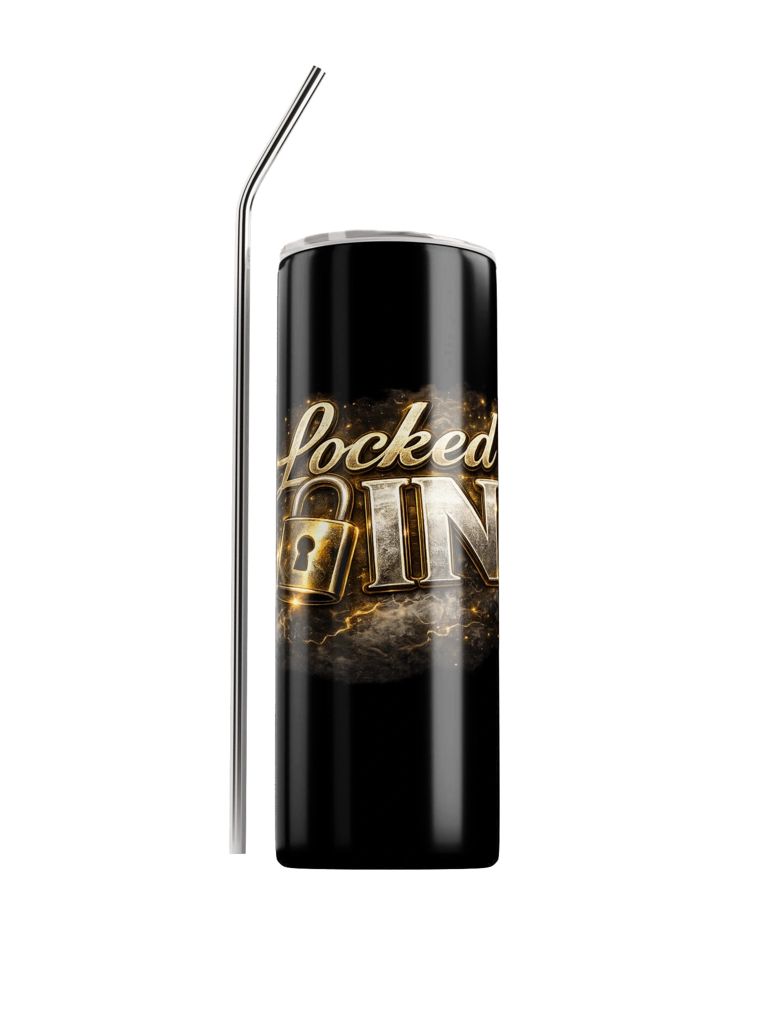 Locked In Stainless Tumbler product image (1)