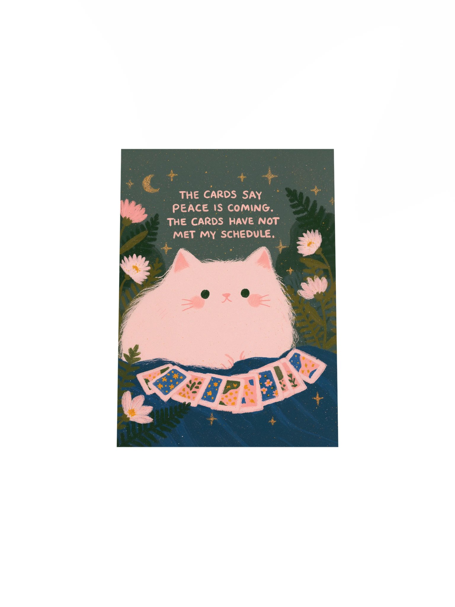Peace Is Coming Cat Tarot Poster product image (29)