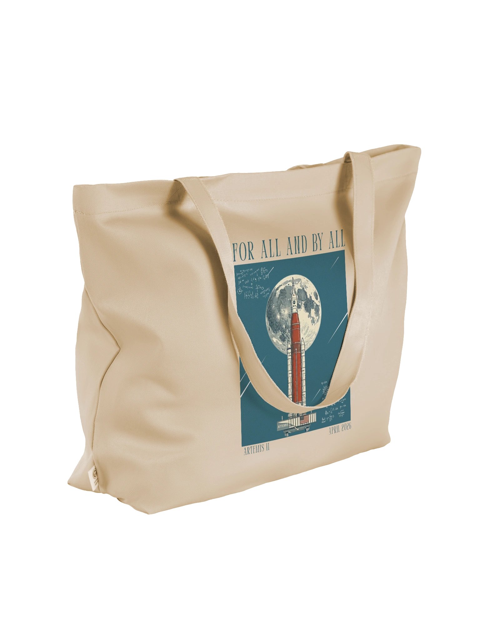 Artemis II - For All and By All Tote Bag product image (2)