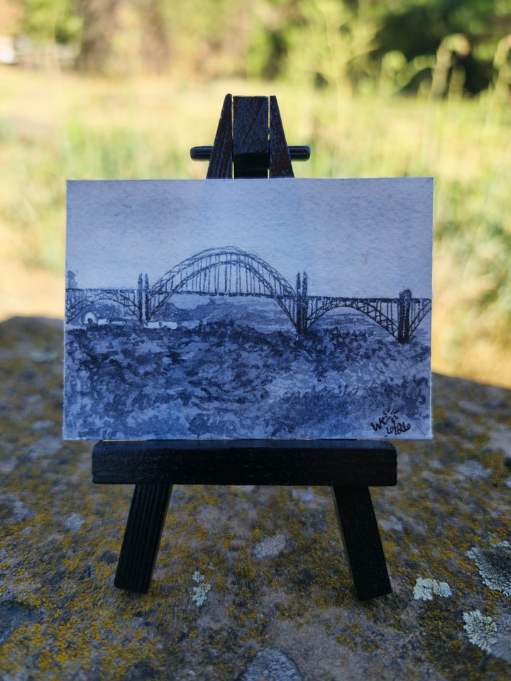 Yaquina Bay Bridge - Mile Marker Series 1 product image (1)