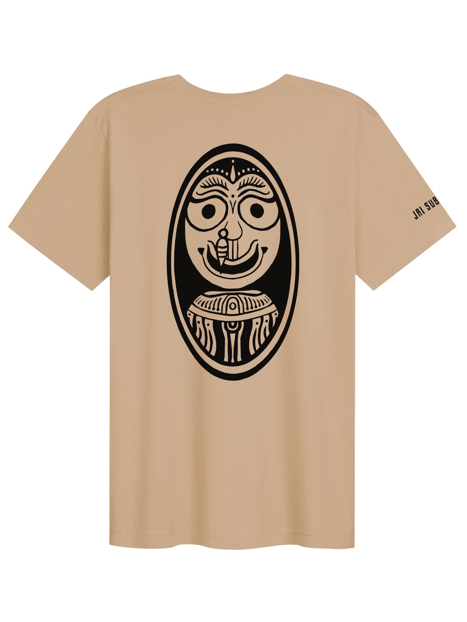 subhadra tee - black artwork product image (2)