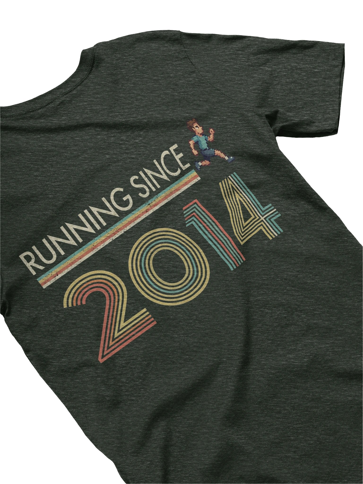 The RunningManZ - Running Since 2014 - Retro Tee product image (4)