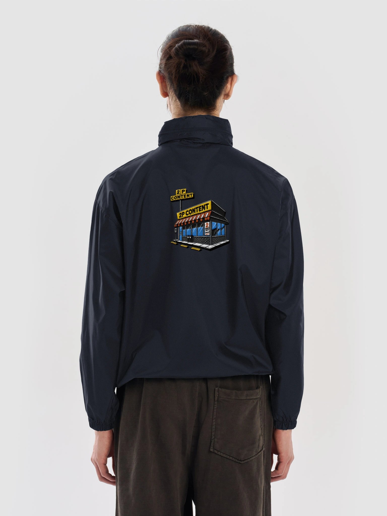 2P Star Logo Windbreaker product image (10)