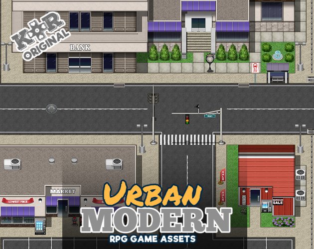 KR Urban Modern Tiles for RPGs product image (1)