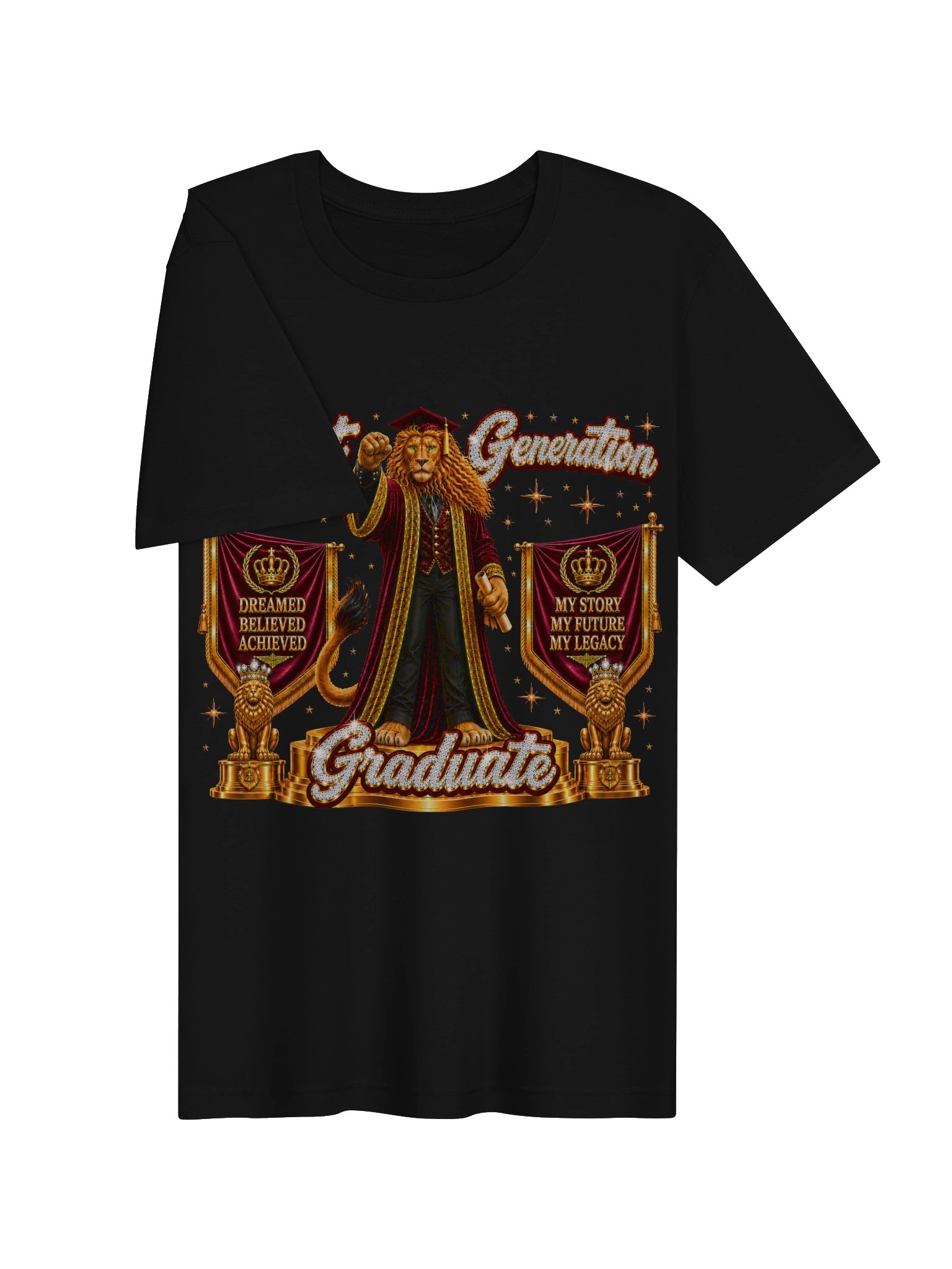 The King Miko Unisex Tee — First Generation Legacy product image (4)