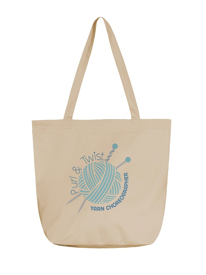Purl & Twist – Yarn Choreographer Tote Bag product image (1)