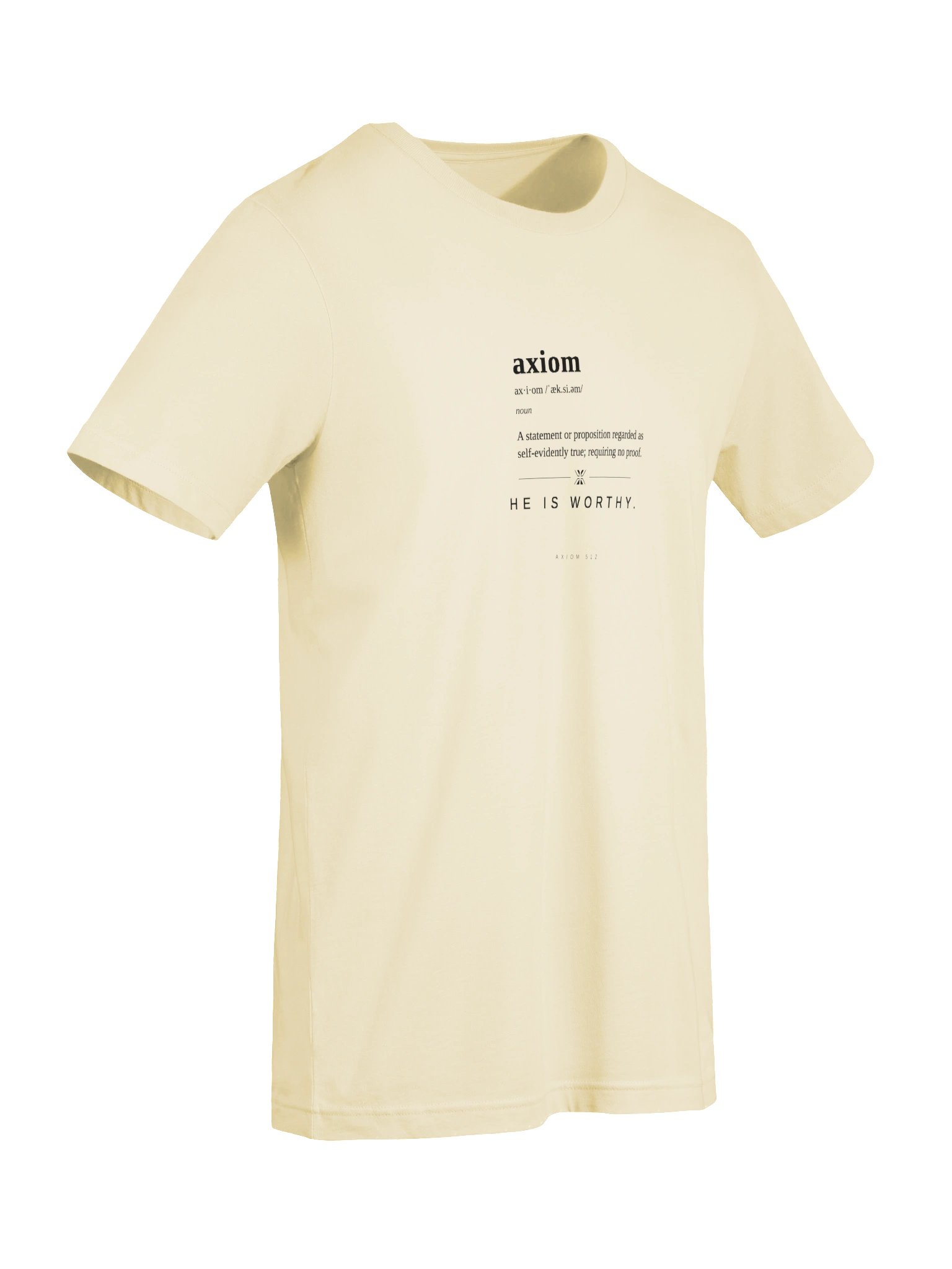 The Self-Evident Tee (Natural) product image (8)