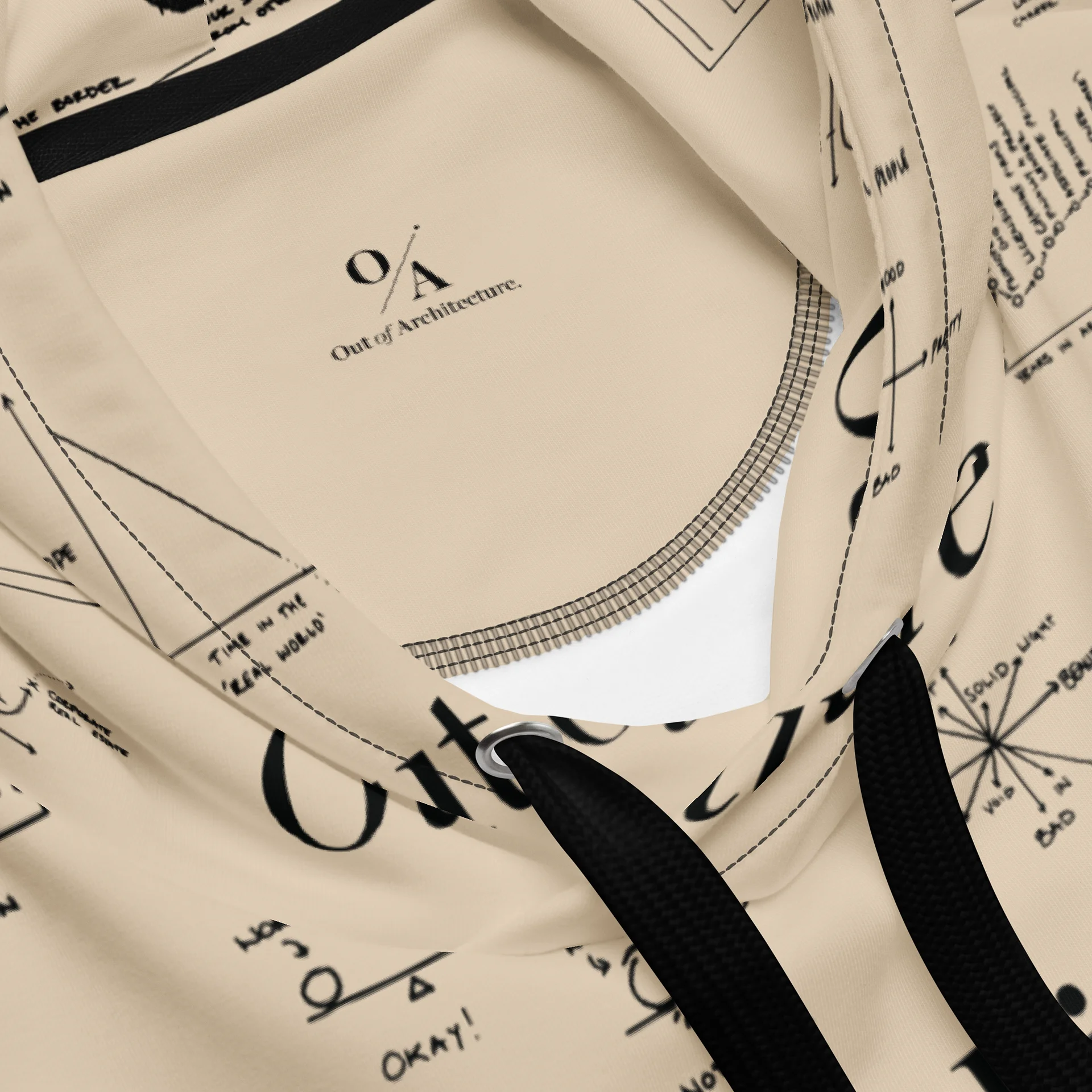 Doodle Hoodie - Cream product image (4)