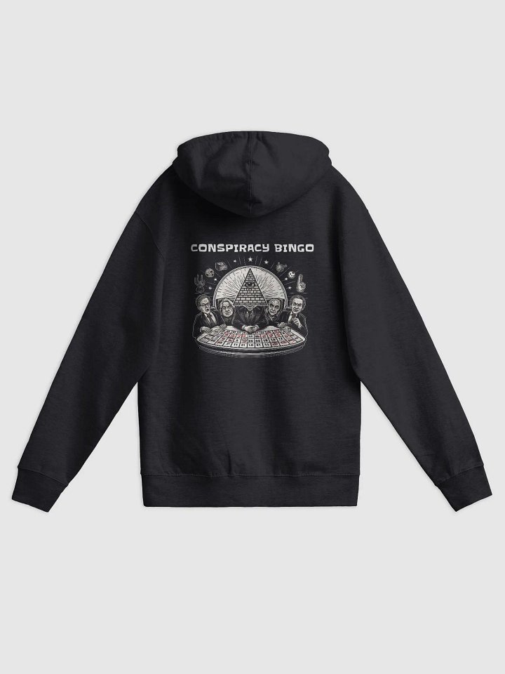 Conspiracy Bingo 2024 Zipper Hoodie - Dark Colors product image (4)