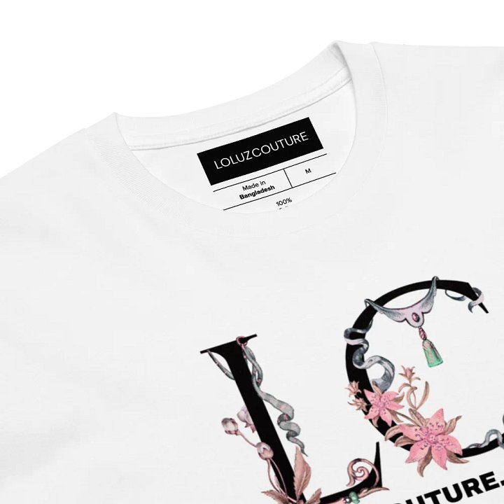 LOLUZCOUTURE.COM Fragmented Flora Unisex Tee product image (24)