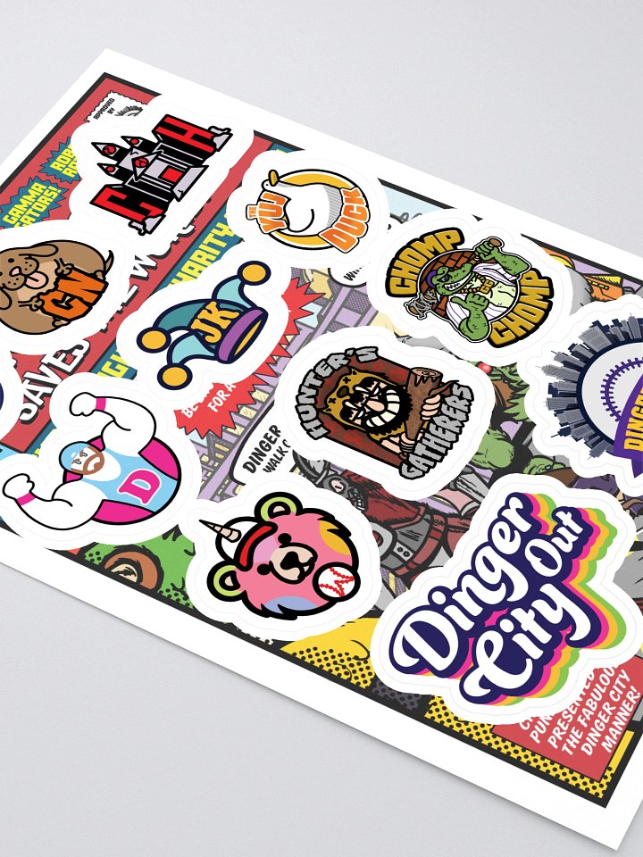 Logo Mini Sticker Sheet product image (2)