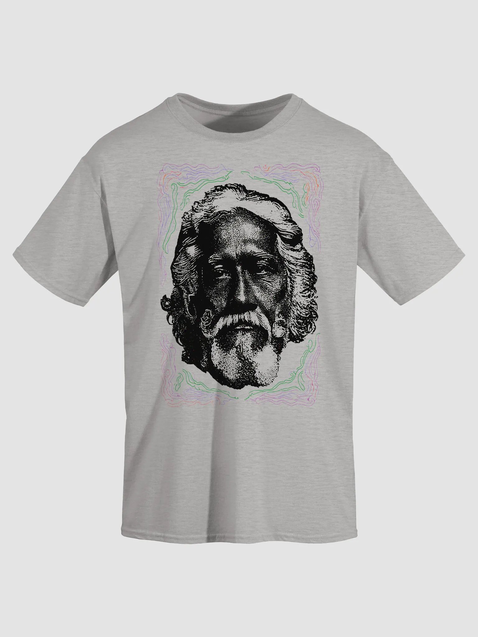 Abstract Swami Sri Yukteswar Giri Dreamer T-Shirt product image (14)