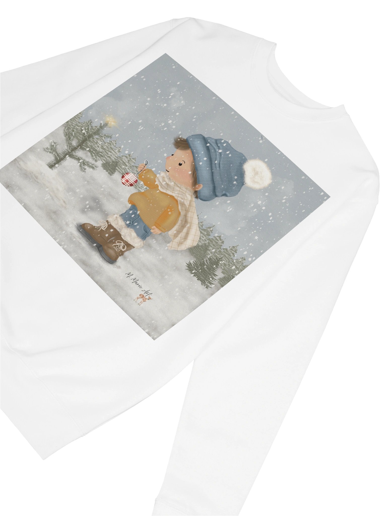 MMarieArt Winter Ornament Sweatshirt product image (8)
