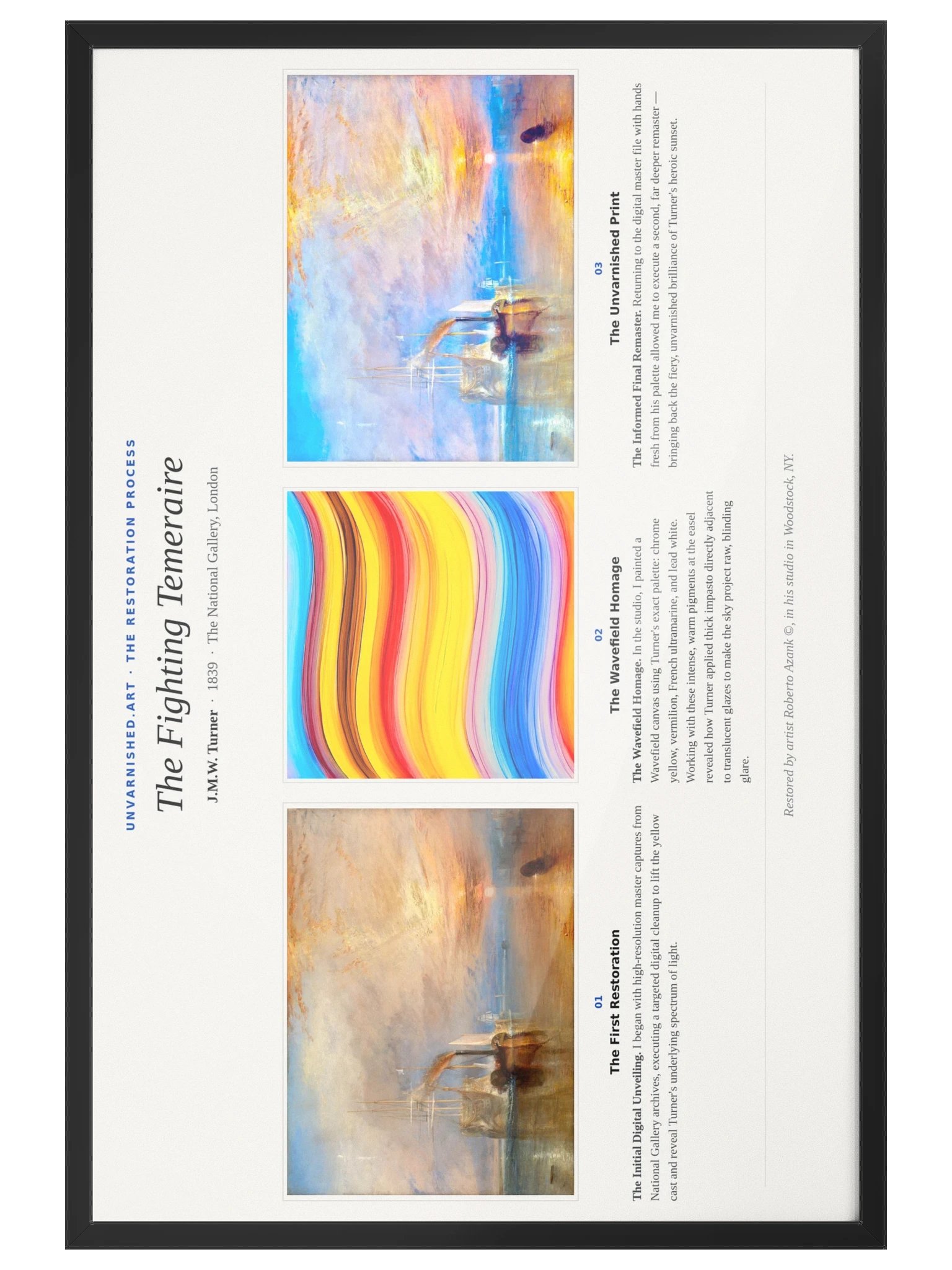 The Fighting Temeraire — Framed Process Poster product image (4)