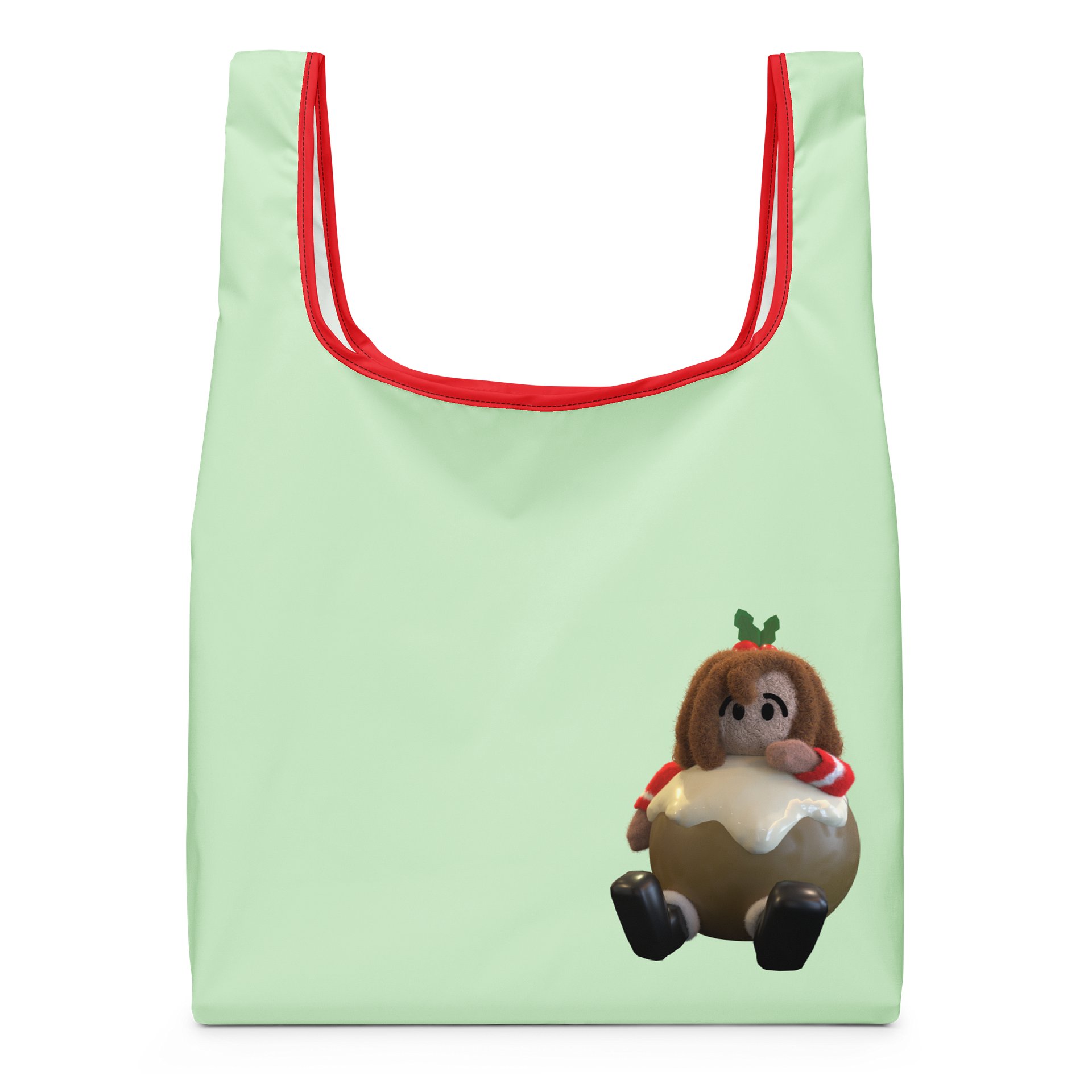 Christmas Pudding (Me!) Print Shopping Bag product image (1)