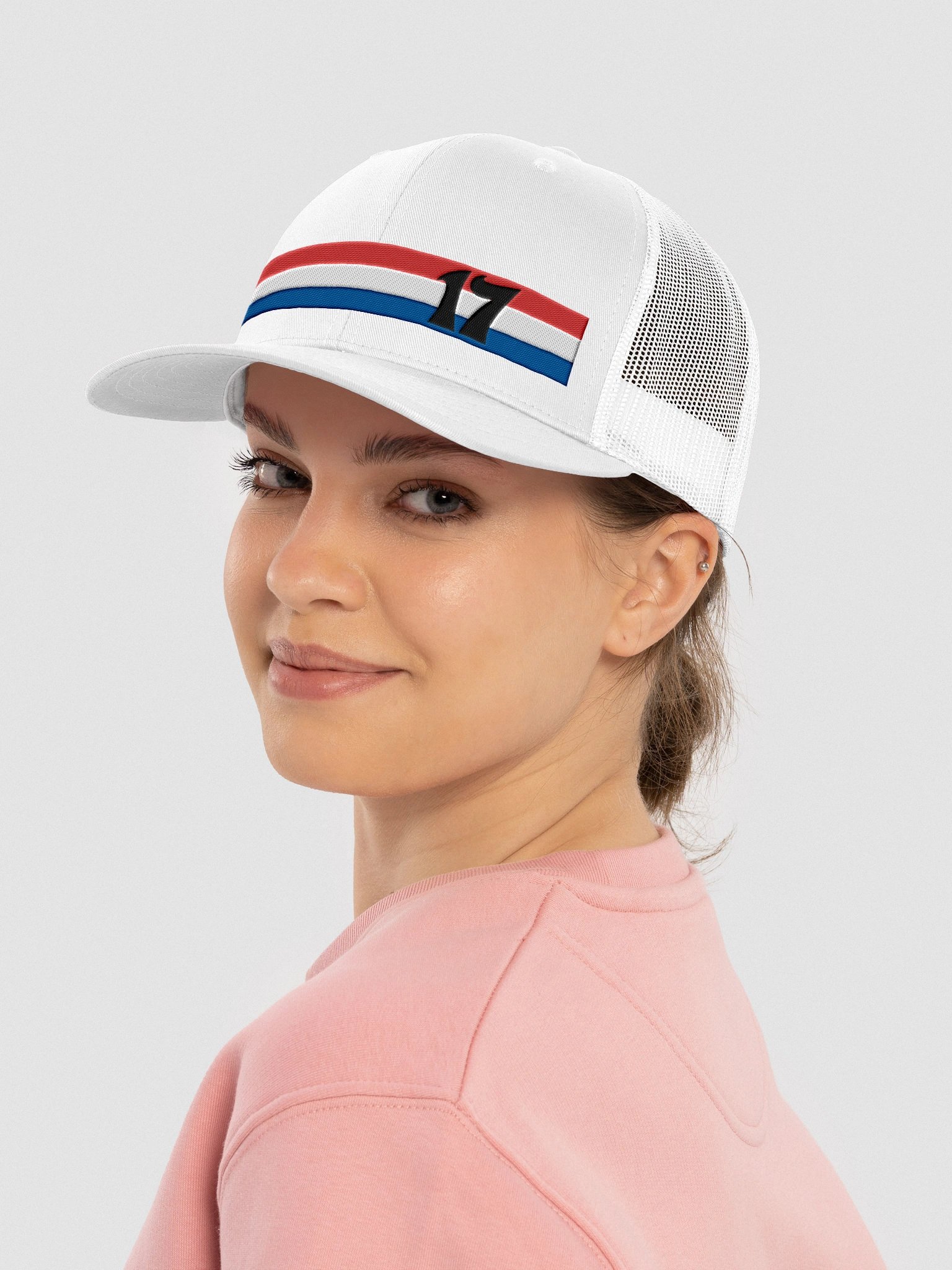 17 RUNS DEEP - Classic Trucker Hat product image (4)