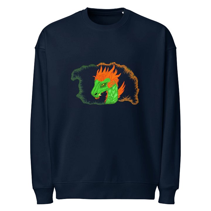 Dragon's Breath Organic Oversized Sweatshirt product image (1)