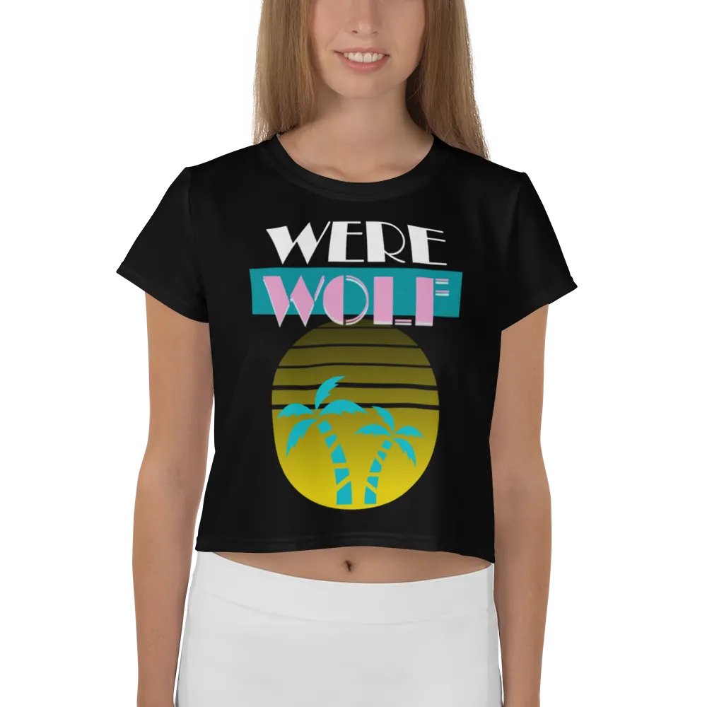 Were Wolf crop tee product image (3)