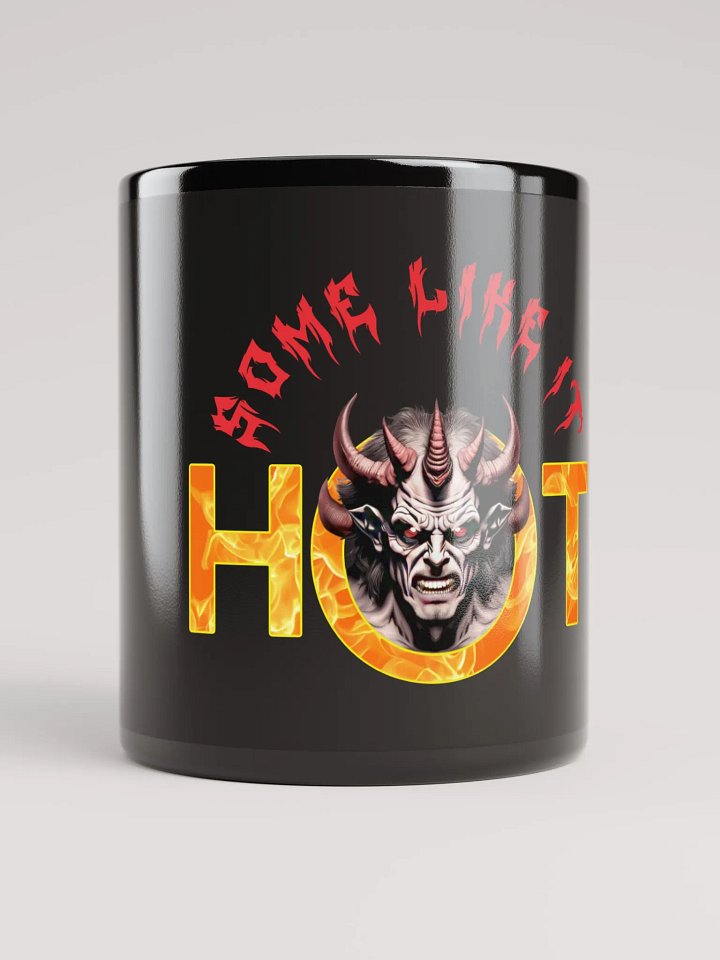 Some Like It Hot Black Ceramic Mug product image (1)