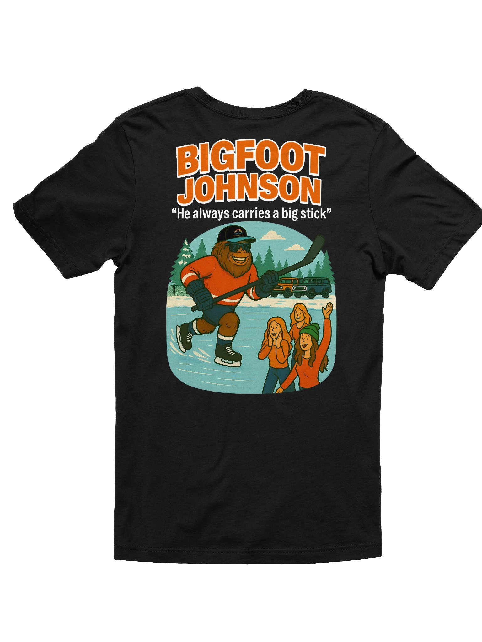 Bigfoot Johnson Big Stick Tee (Black) product image (2)