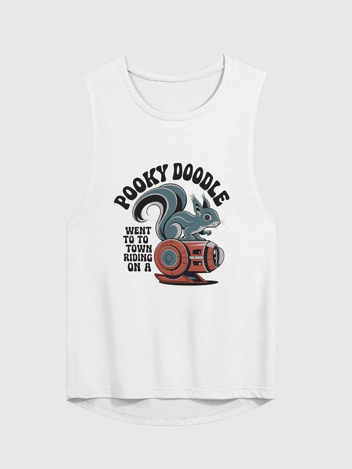 Rocket Riding Squirrel Women's Muscle Tank product image (1)