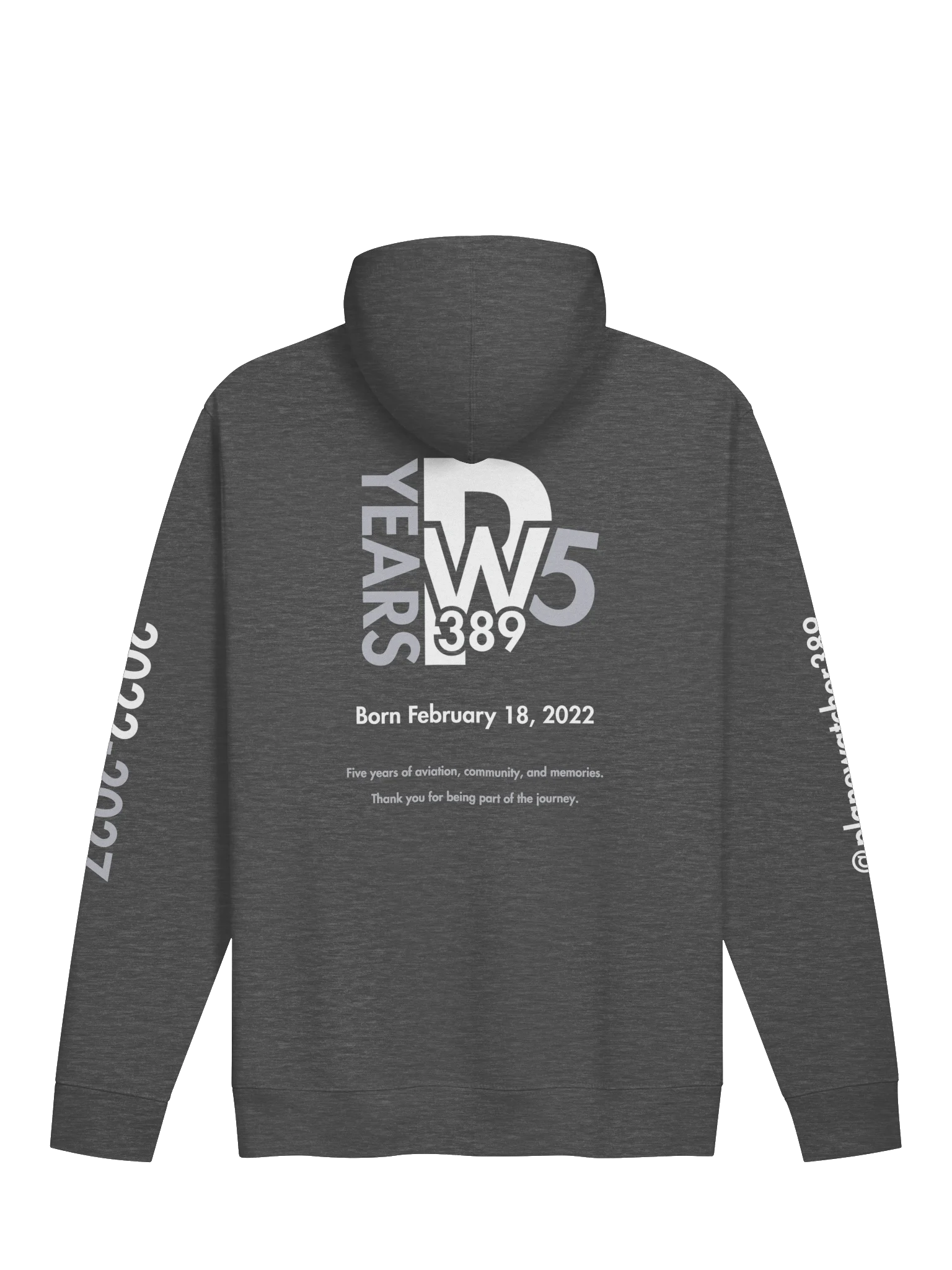 PW389 5 Years Hoodie product image (2)