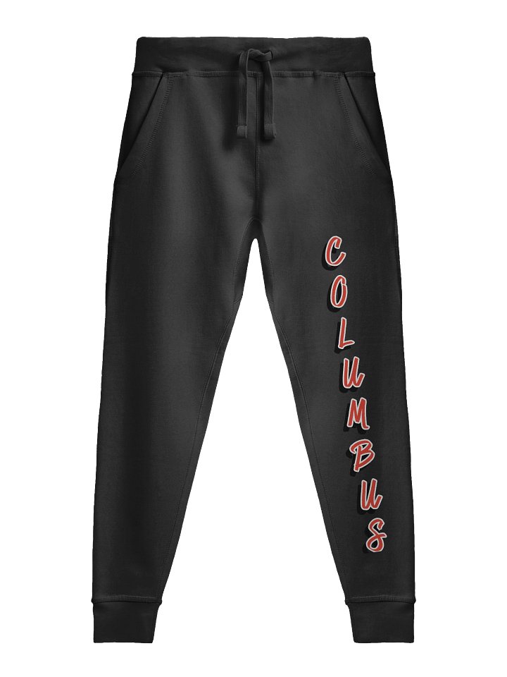 columbus red joggers product image (1)
