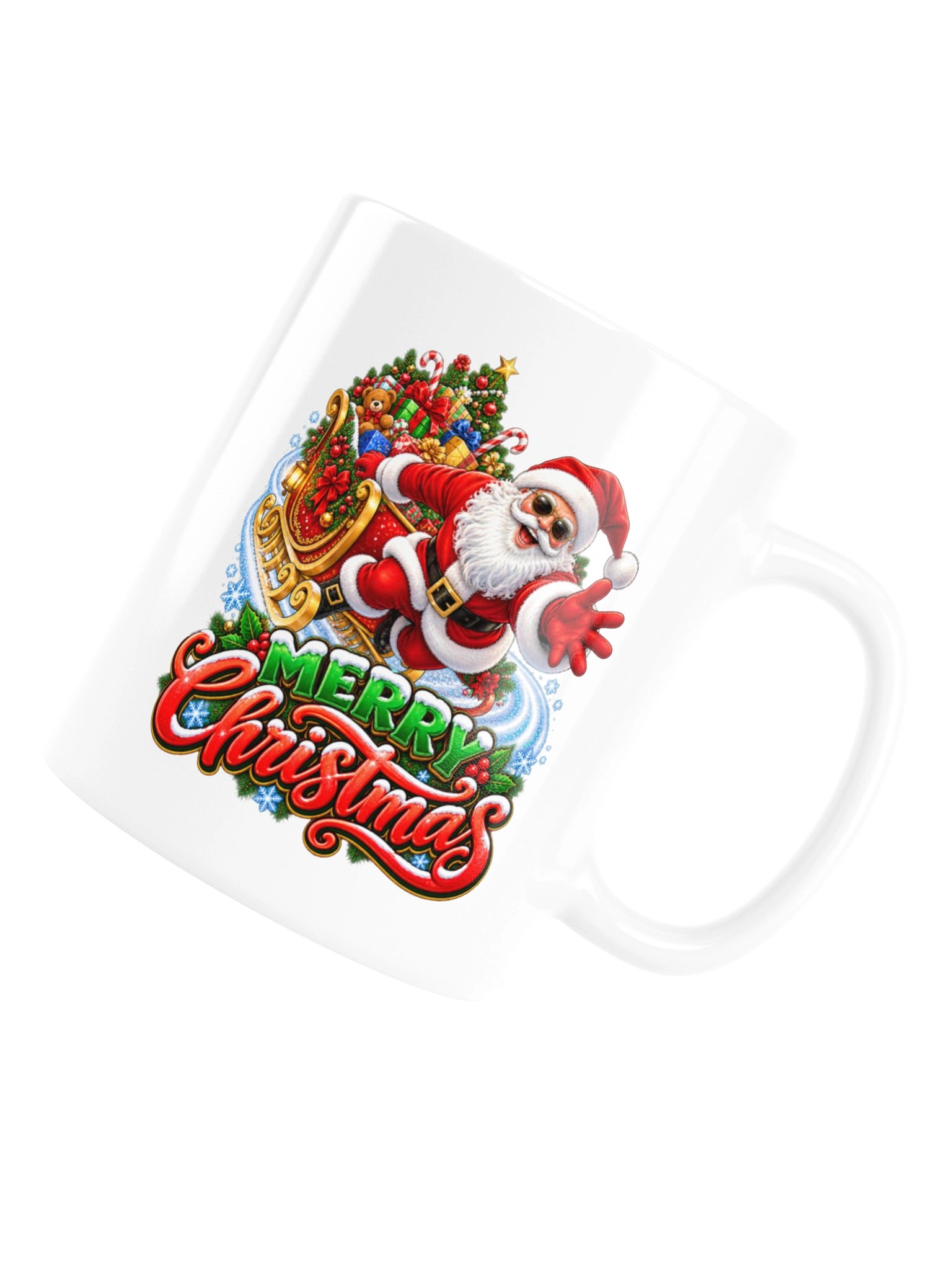 MERRY CHRISTMAS — SANTA’S COMING IN HOT! MUG product image (16)