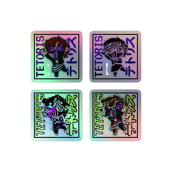TETORIS - Holographic Stickers product image (2)