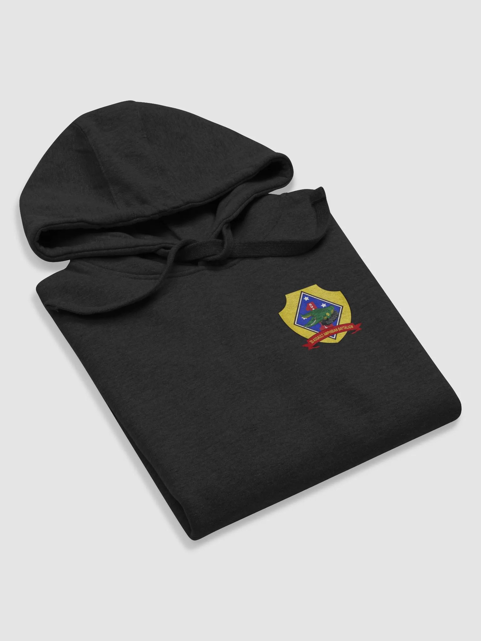3rd Assault Amphibious Battalion Dark Hooded Sweatshirt product image (5)