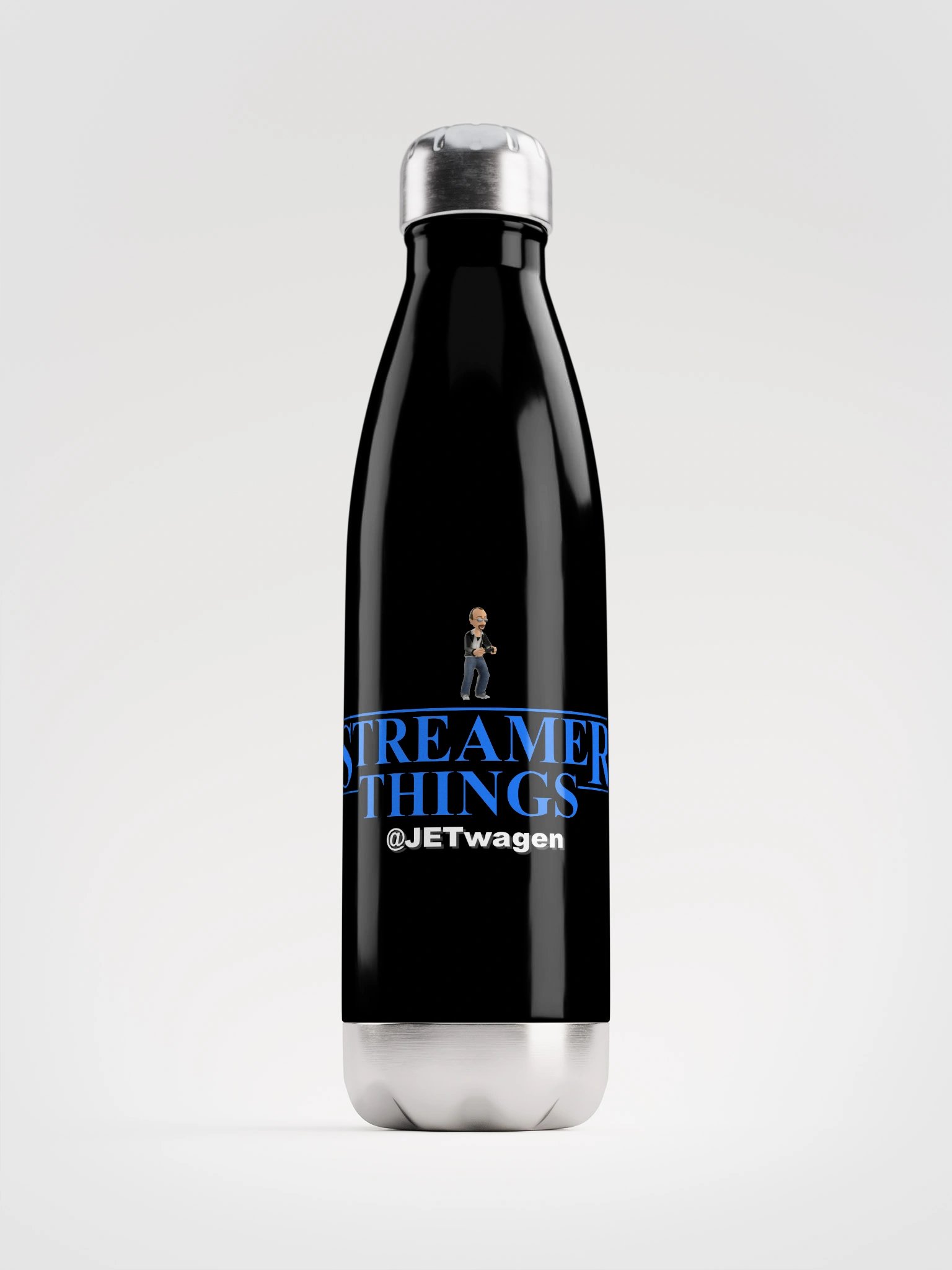 Streamer Things - Stainless Water Bottle product image (1)