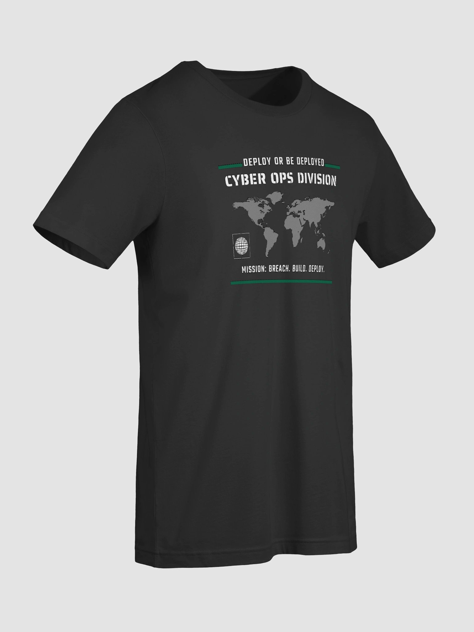 Cyber Ops Division T-Shirt – Deploy or Be Deployed | DevOps Shirt product image (27)
