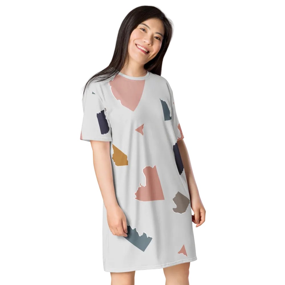 All-Over Print T-Shirt Dress product image (4)