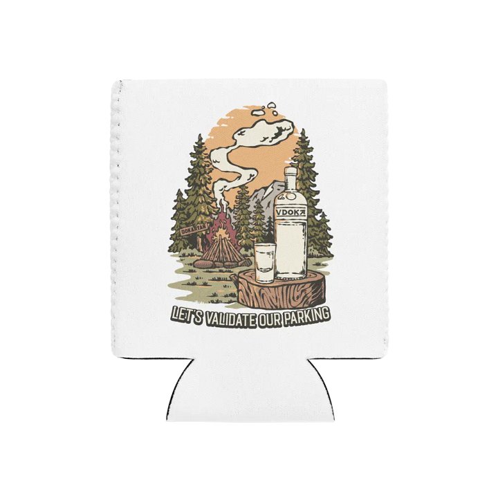 Validate Our Parking - Drink Can Coozie product image (1)