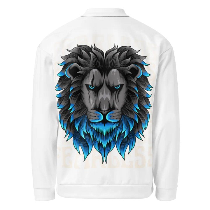 SPORTY Dynamic Lion All-Over Print Bomber Jacket product image (2)