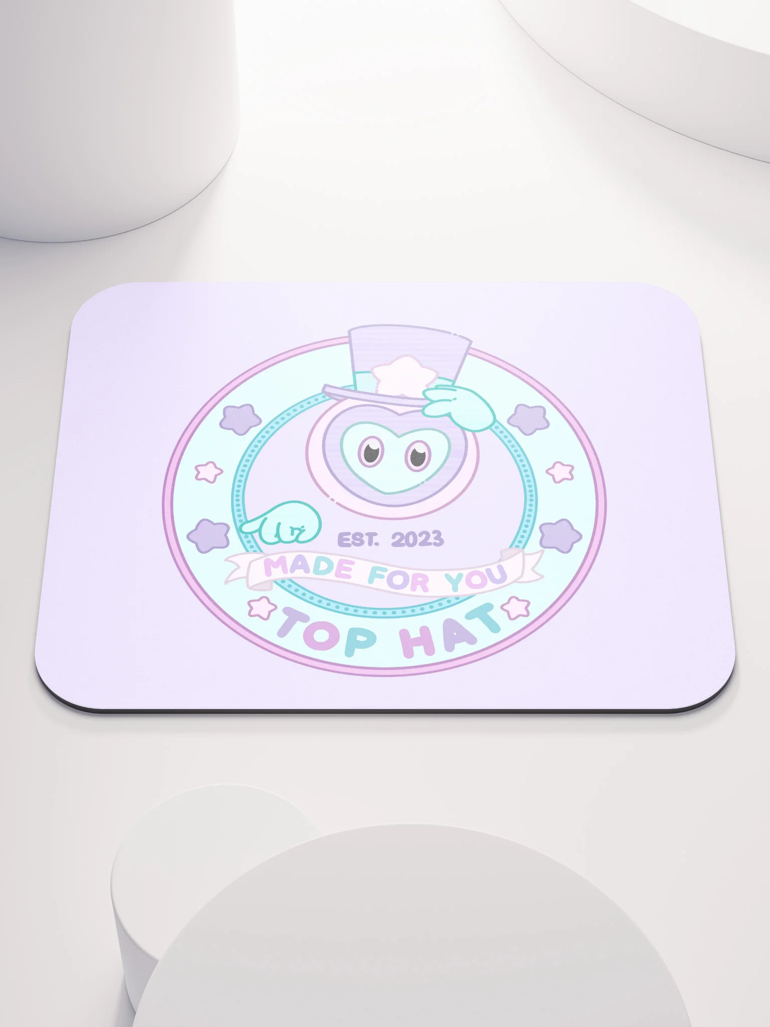 BFF Glitch Mouse Pad product image (1)