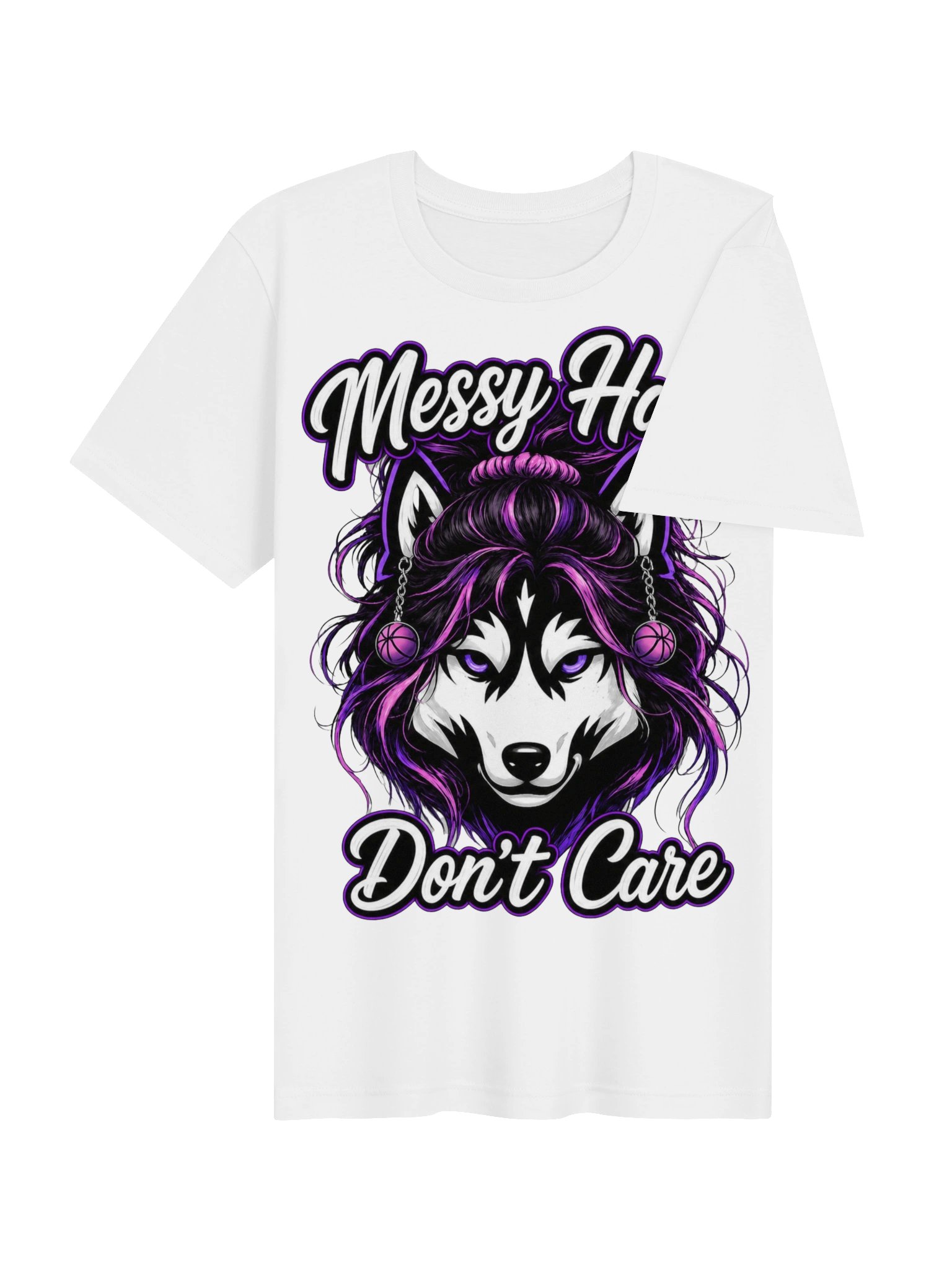Messy Hair Don’t Care Tee product image (15)
