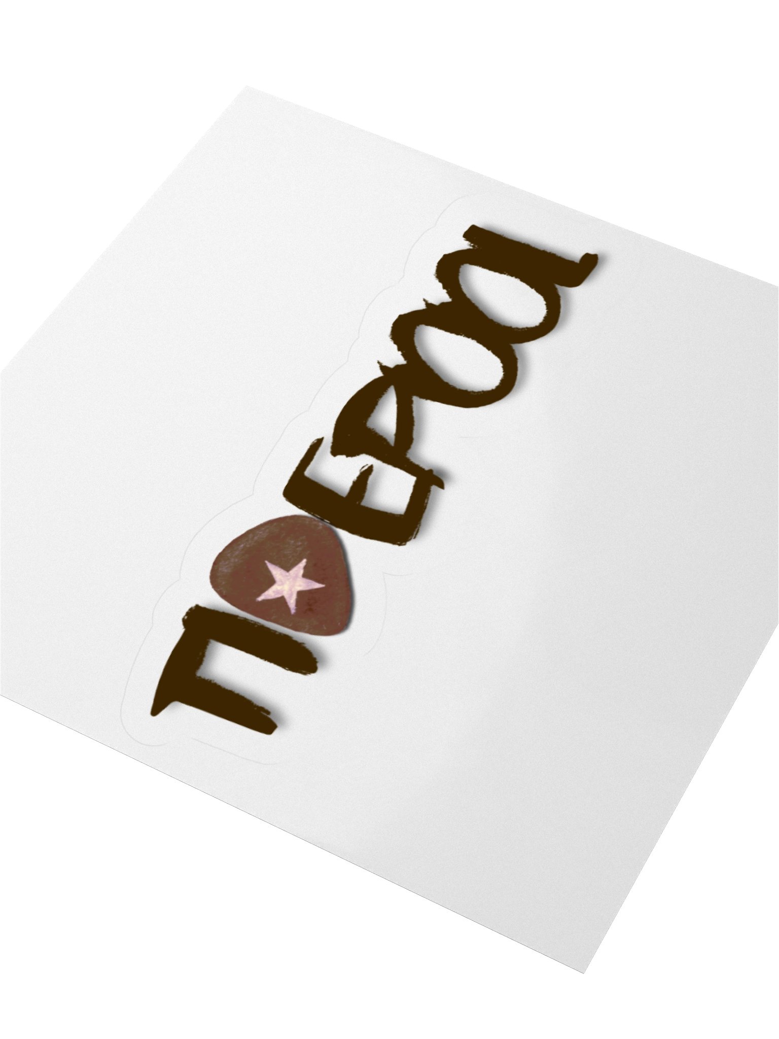 Brown Tidepool Logo Sticker product image (11)