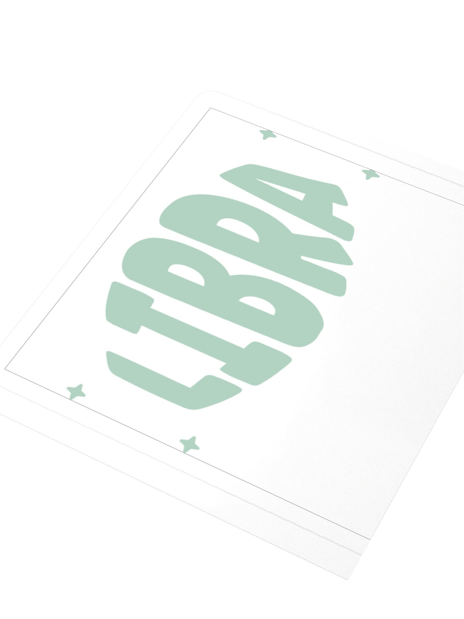 Libra Zodiac Sticker — Modern Floating Text Design product image (3)