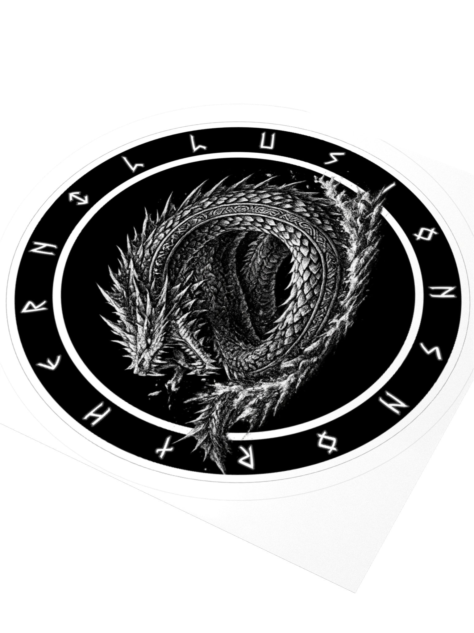 NORTHERN ILLUSIONS - Jörmungandr Vinyl Sticker product image (3)